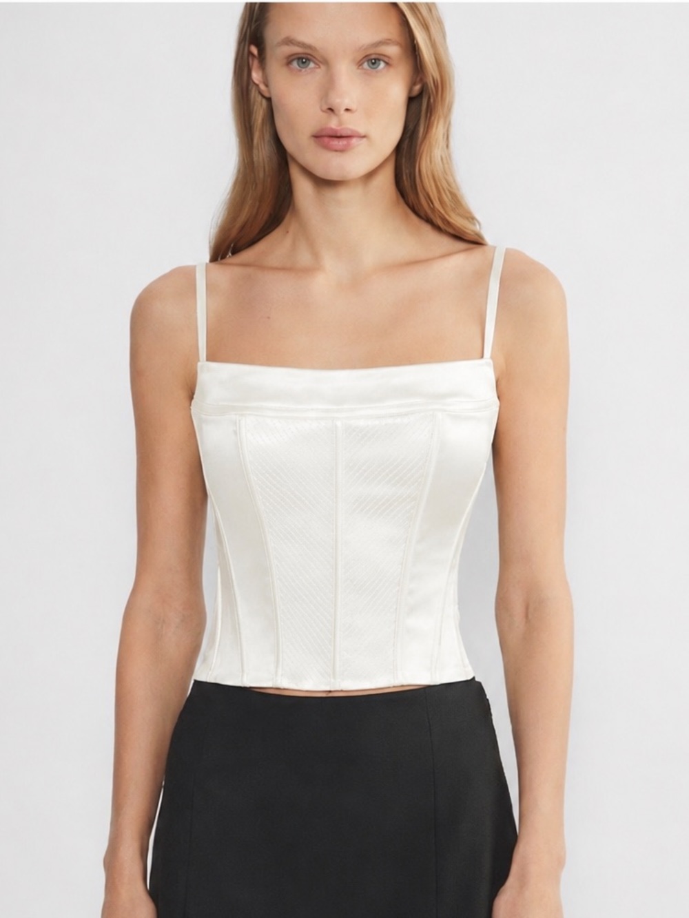 Aritzia Babaton Ten Heartbeat Bustier Sweetheart Corset Top - Sz 10 BNWT